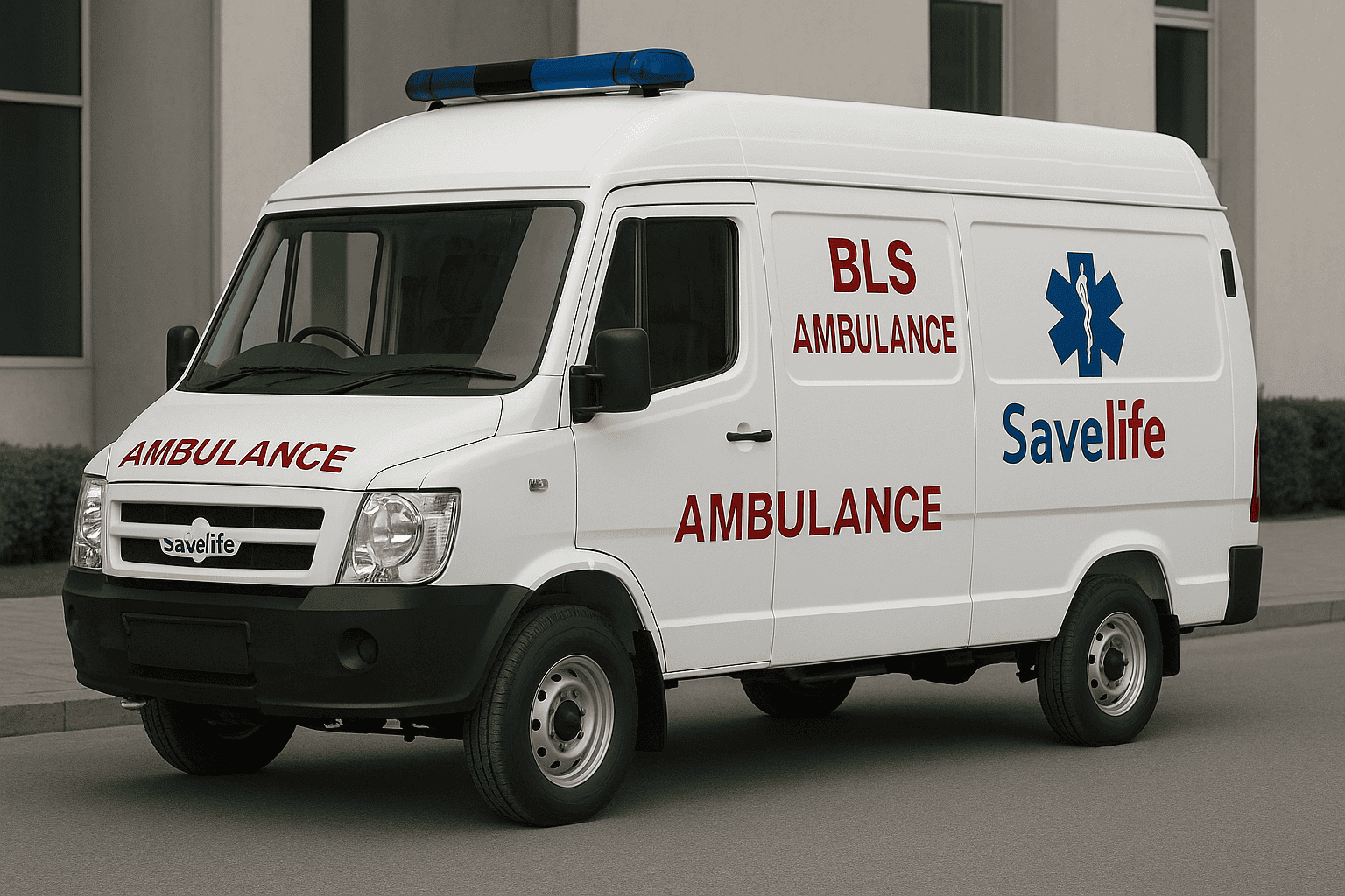bls ambulance by Savelife Ambulance for non-emergency medical transport