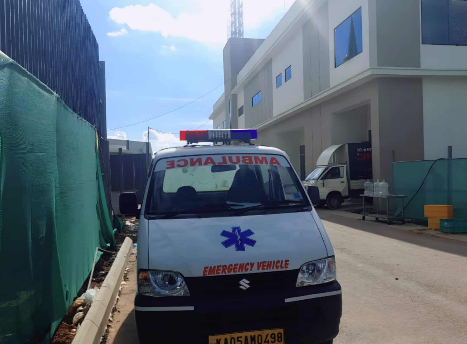 Employee Health and Safety Solutions provided through on-site ambulance and trained emergency staff