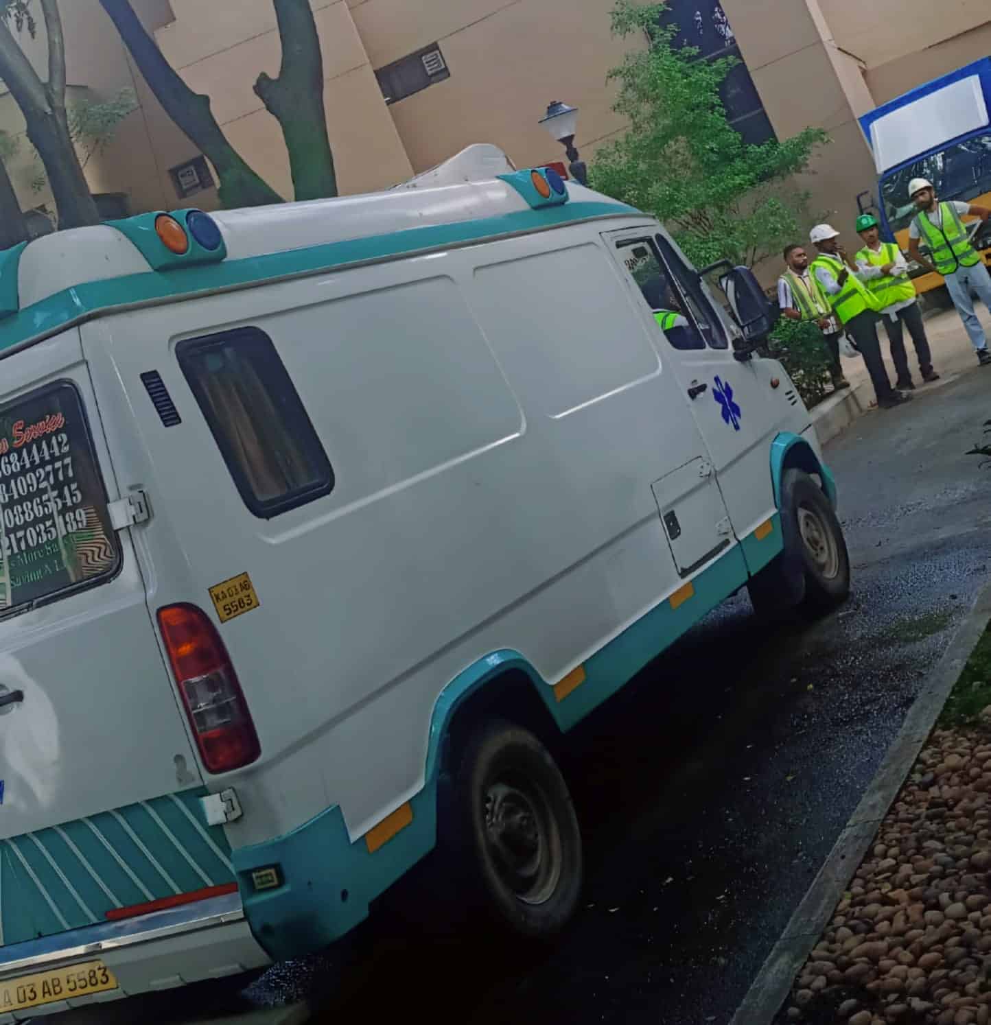 Employee Health and Safety Solutions provided through on-site ambulance and trained emergency staff