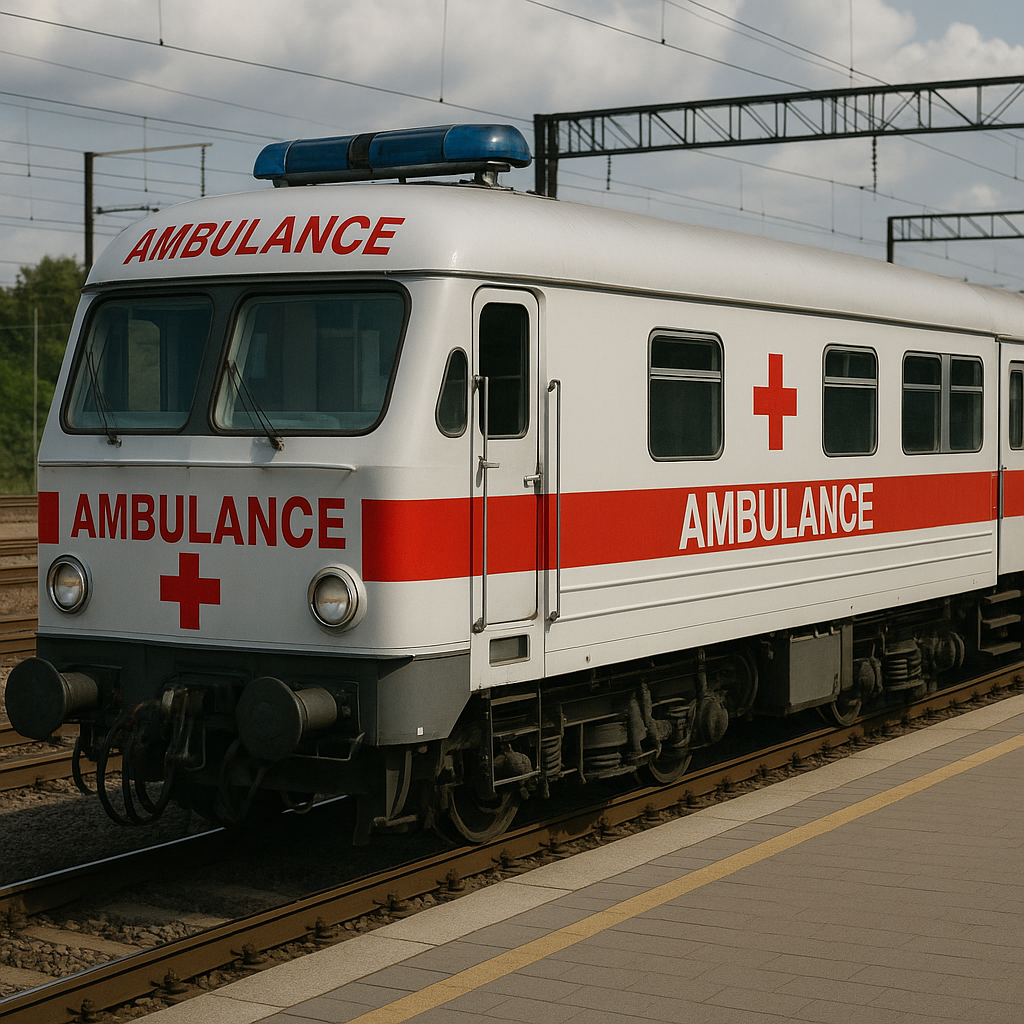 emergency train ambulance
