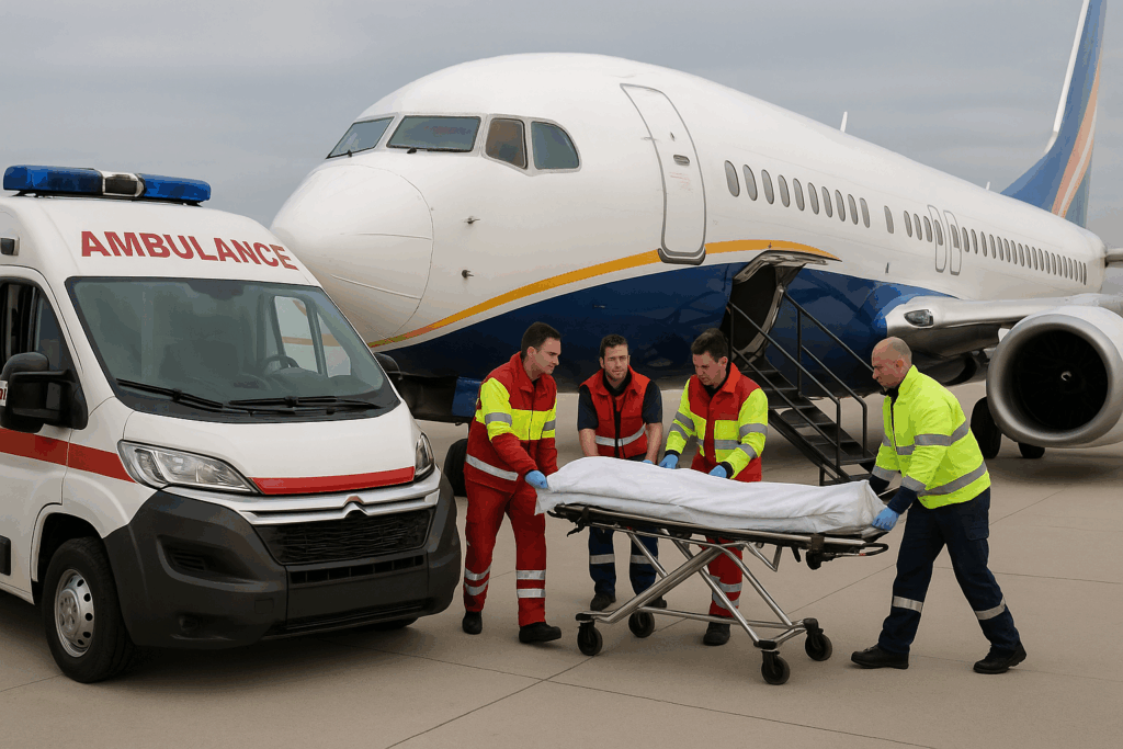 24/7 dead body ambulance service for local and long-distance transport